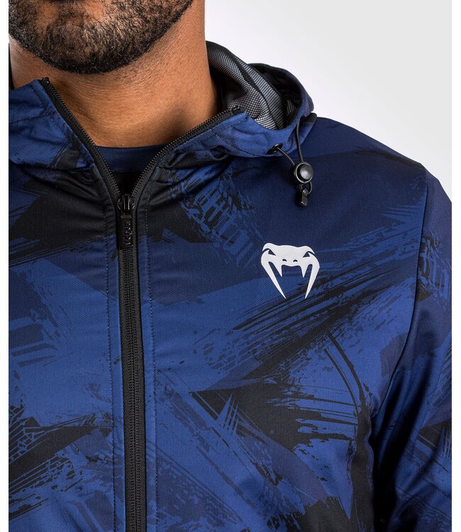 Venum Electron 3.0 Hoodie Sweatshirt Navy Blau