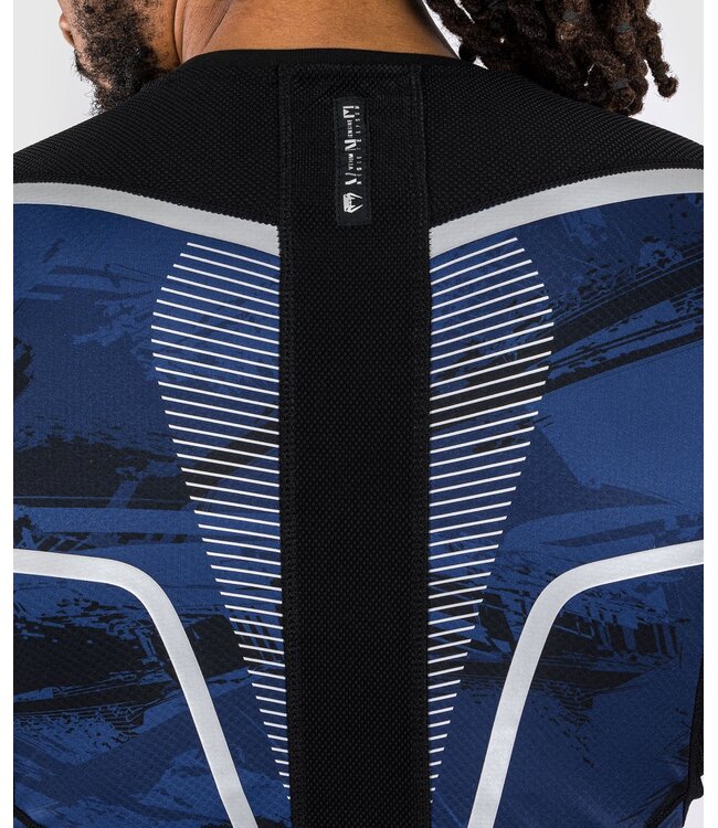 Venum Electron 3.0 Rashguard Compression Shirt L/S Navy
