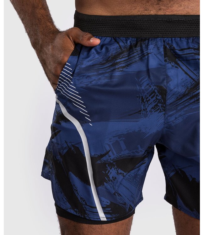 Venum Electron 3.0 Performance Trainingsshorts Navy Blau