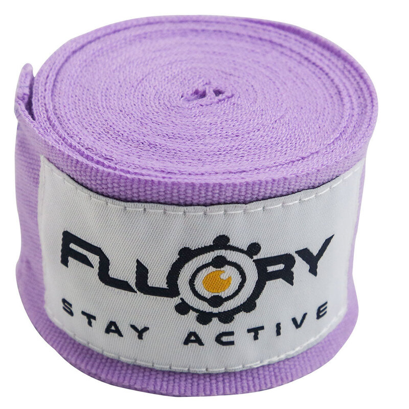 Fluory Fluory Boksbandages Hand Wraps Lila 300 / 500 cm