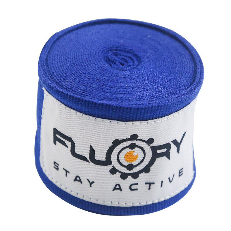 Fluory Fluory Boksbandages Hand Wraps Blauw 300 / 500 cm