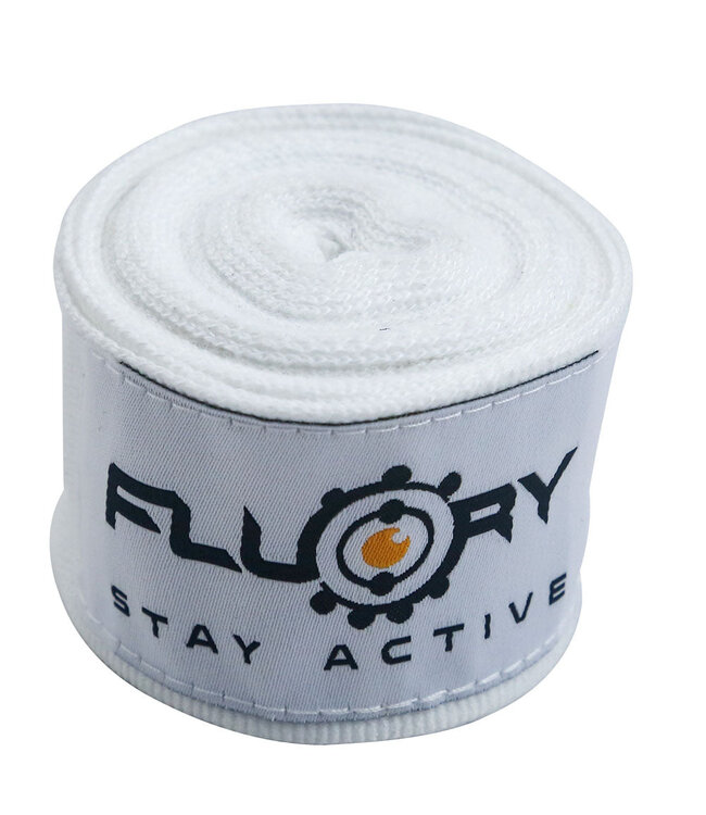 Fluory Boxbandagen Bandagen Weiß 300 cm