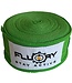 Fluory Fluory Boksbandages Hand Wraps Groen 300 cm per Paar