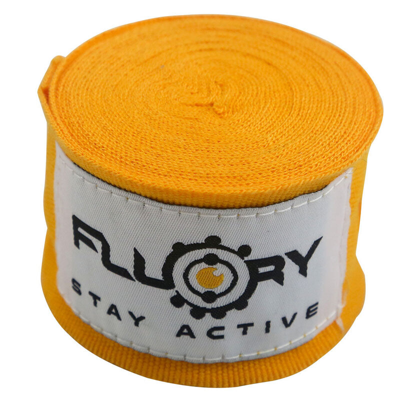 Fluory Fluory Boksbandages Hand Wraps Oranje 300 / 500 cm