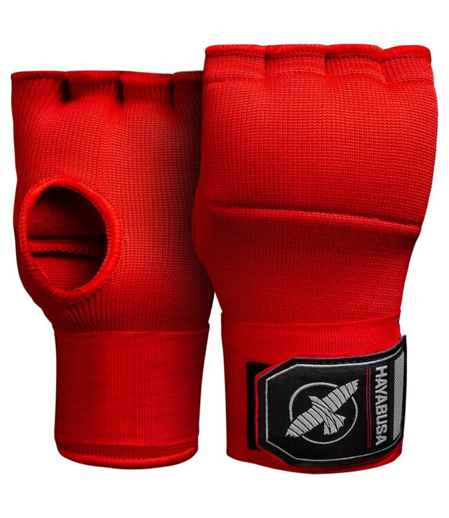 Hayabusa Boxbandagen Quick Gel Handwickel Rot