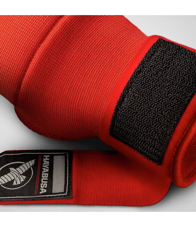 Hayabusa Quick Gel Boxing Hand Wraps Red