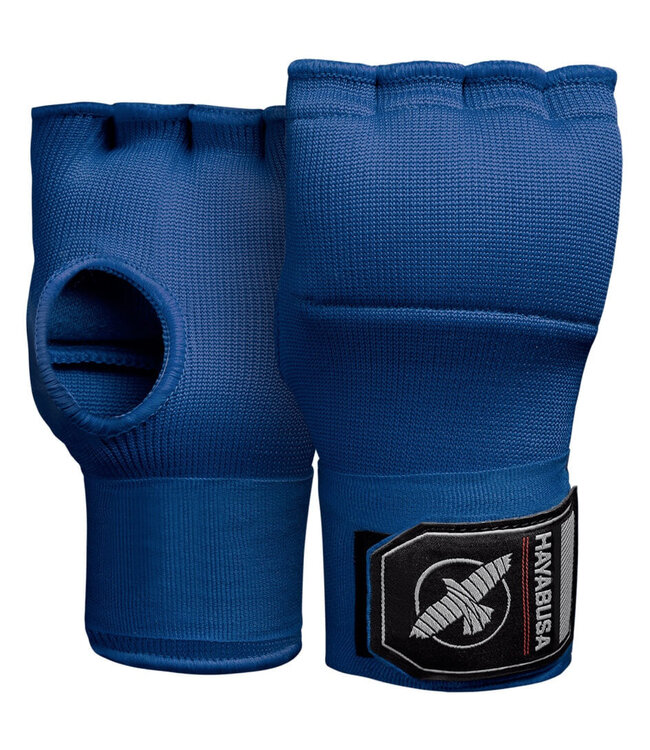 Hayabusa Boxbandagen Quick Gel Handwickel Blau