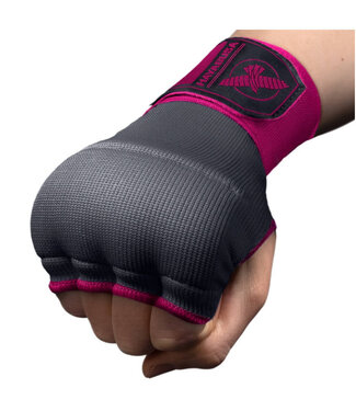 Hayabusa Hayabusa Quick Gel Boxing Hand Wraps Grey Pink