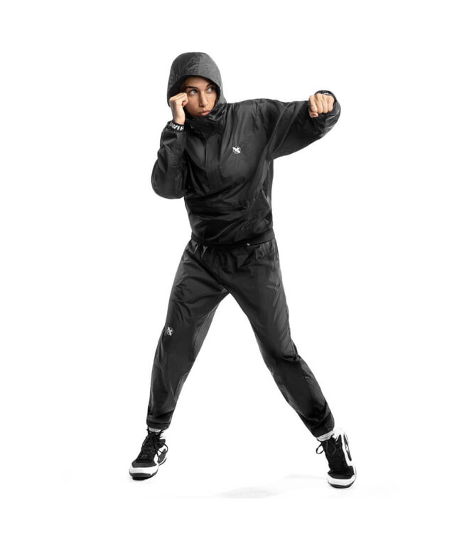 Hayabusa Hayabusa Pro Saunapak Zweetpak met Capuchon Zwart