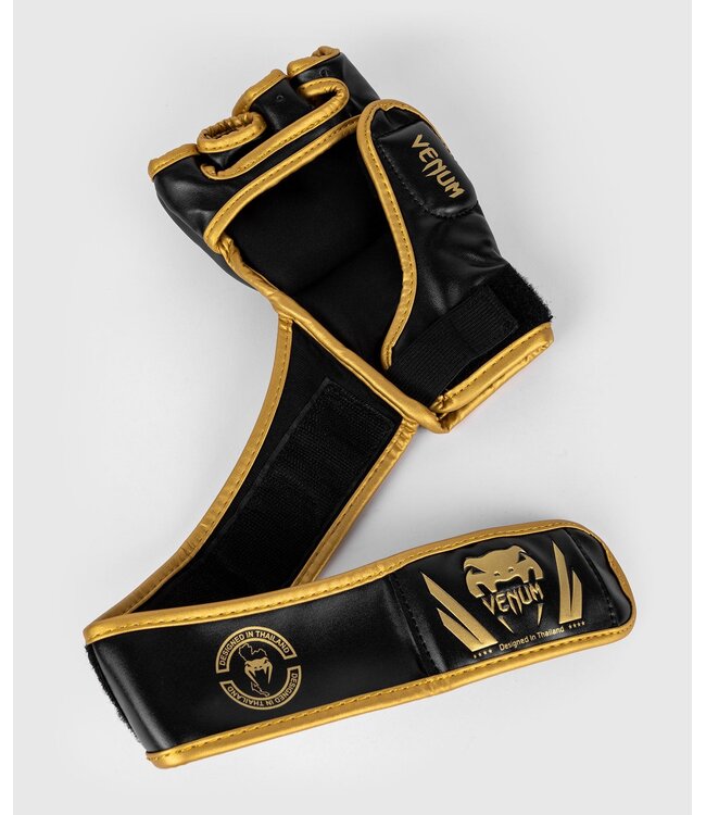 Venum MMA Handschoenen Challenger Zwart Goud Pu-leer