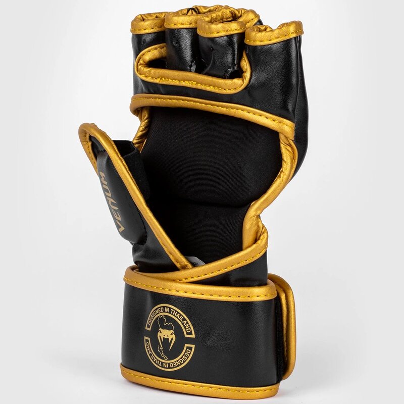 Venum Venum MMA Handschoenen Challenger Zwart Goud Pu-leer