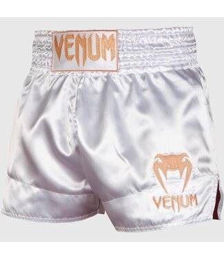 Venum Venum Classic Muay Thai Kickboks Broekjes Wit Goud