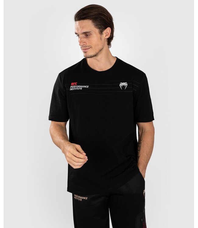 UFC x Venum Performance Institute 2.0 T-Shirt Schwarz Rot