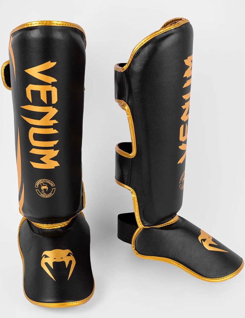 Venum Venum Challenger Standup Shinguards Black Gold