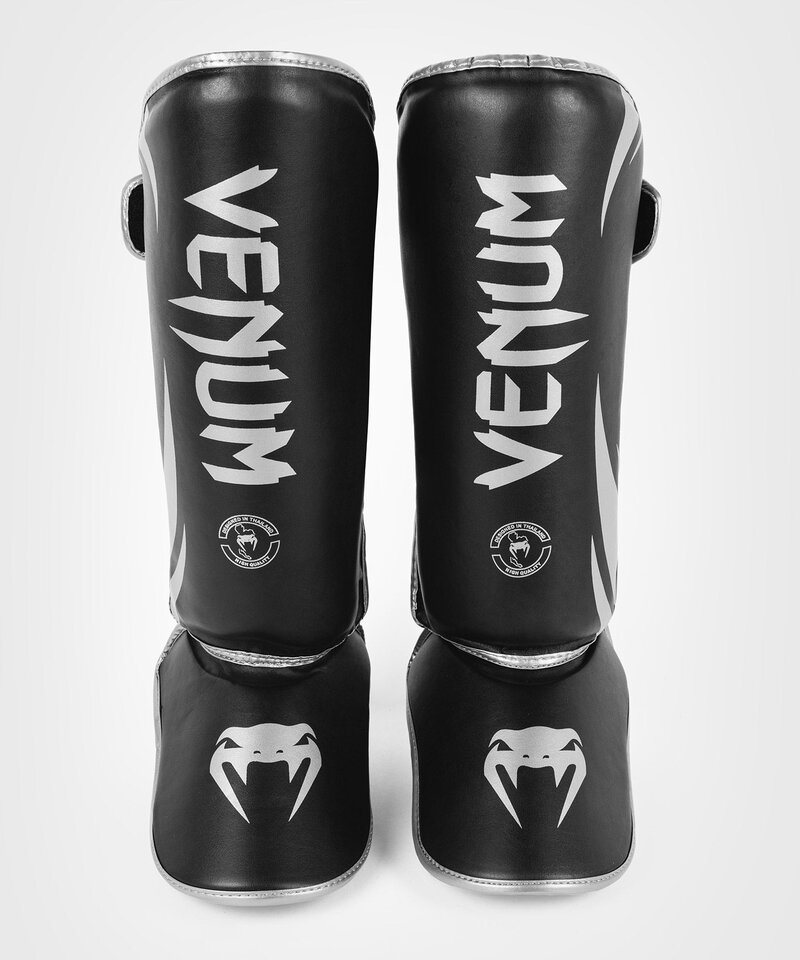 Venum Venum Challenger Standup Shinguards Black Silver