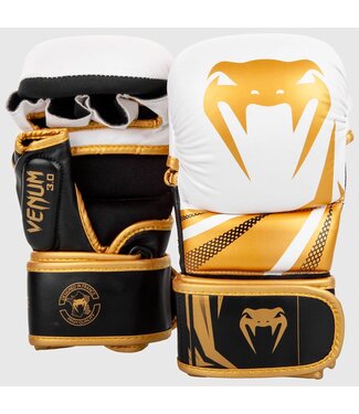 Venum Venum Challenger 3.0 MMA Sparring Handschoenen Wit Goud Venum Venum Challenger 3.0 MMA Sparring Handschoenen Wit Goud