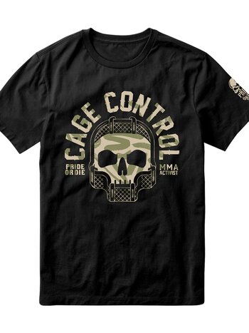 Pride or Die PRiDE or DiE Cotton T-Shirt CAGE CONTROL Black