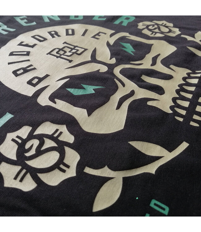 Pride or Die PRIDE or Die T-shirt NO SURRENDER Katoen Zwart