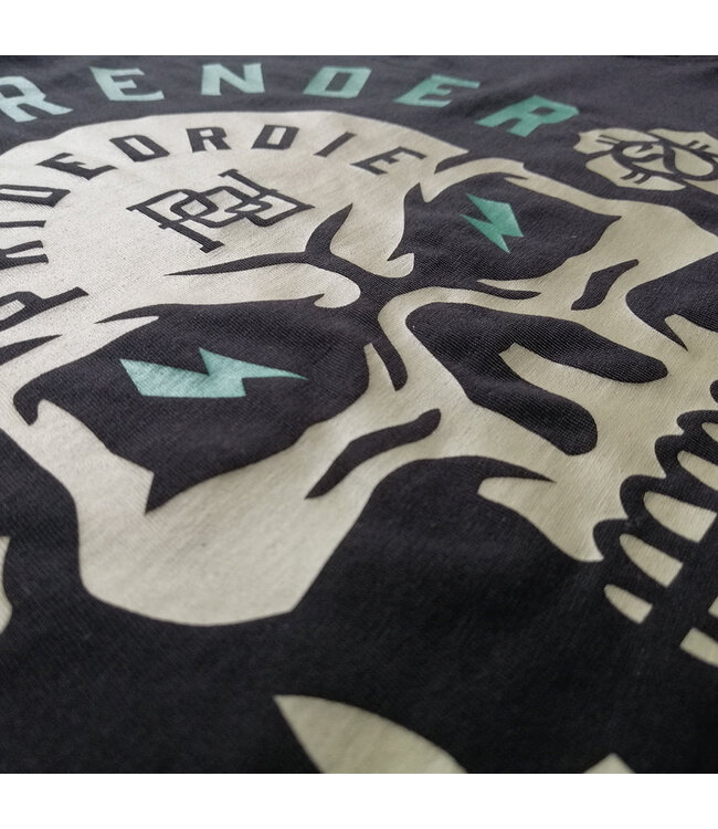 Pride or Die PRiDE or DiE T-Shirt NO SURRENDER Cotton Black