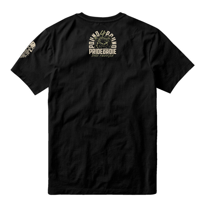 Pride or Die PRiDE or DiE T-Shirt BARE KNUCKLES Cotton Black