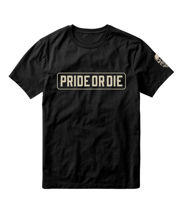 Pride or Die PRiDEorDiE T-Shirt WOLFPACK V.2 Cotton Black