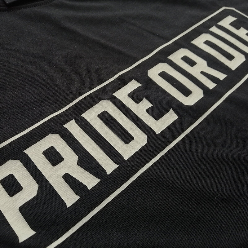 Pride or Die PRiDEorDiE T-Shirt WOLFPACK V.2 Cotton Black