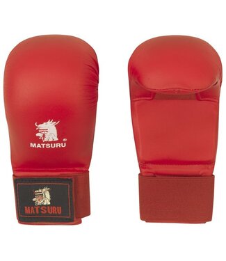 Matsuru Matsuru Karate Fist without Thumb Red