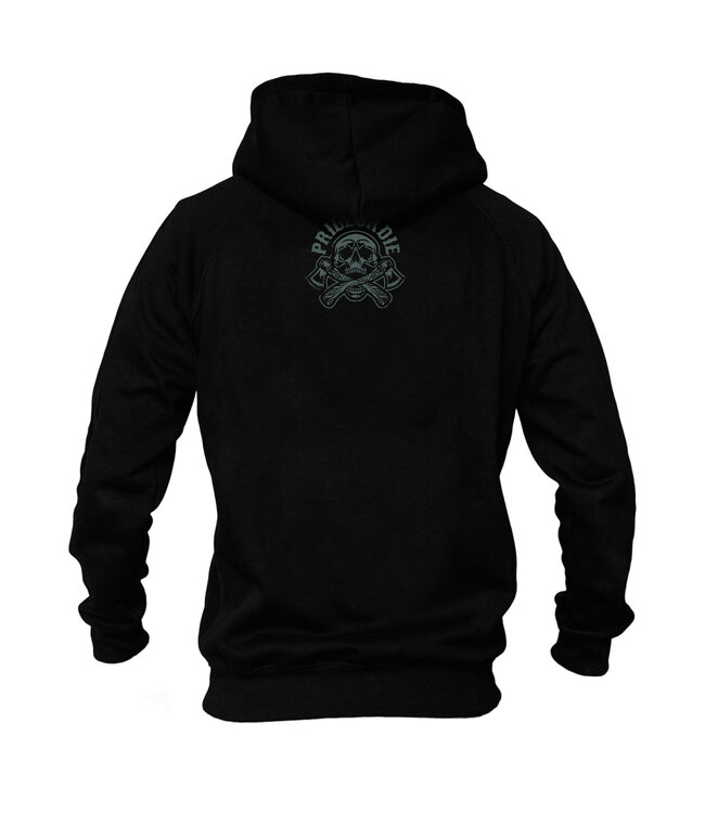 PRiDE or DiE Hoodie Sweater HARD TO DEFEAT Black