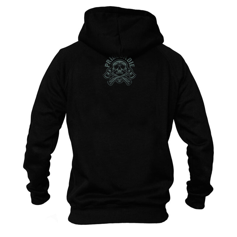 Pride or Die PRIDE or Die Hoodie Sweater HARD TO DEFEAT Zwart