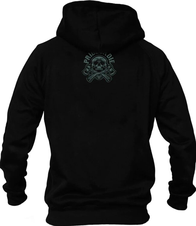 PRIDE or DiE Hoodie HARD TO DEFEAT Schwarz