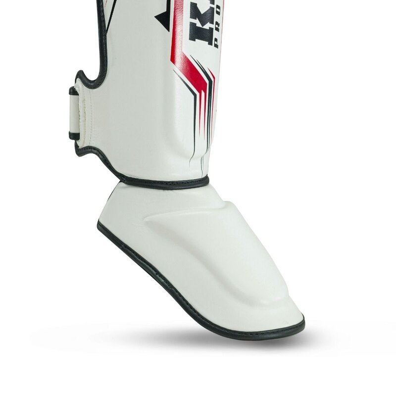 King Pro Boxing King Pro Boxing Shinguards KPB/SG Spartan 2 White