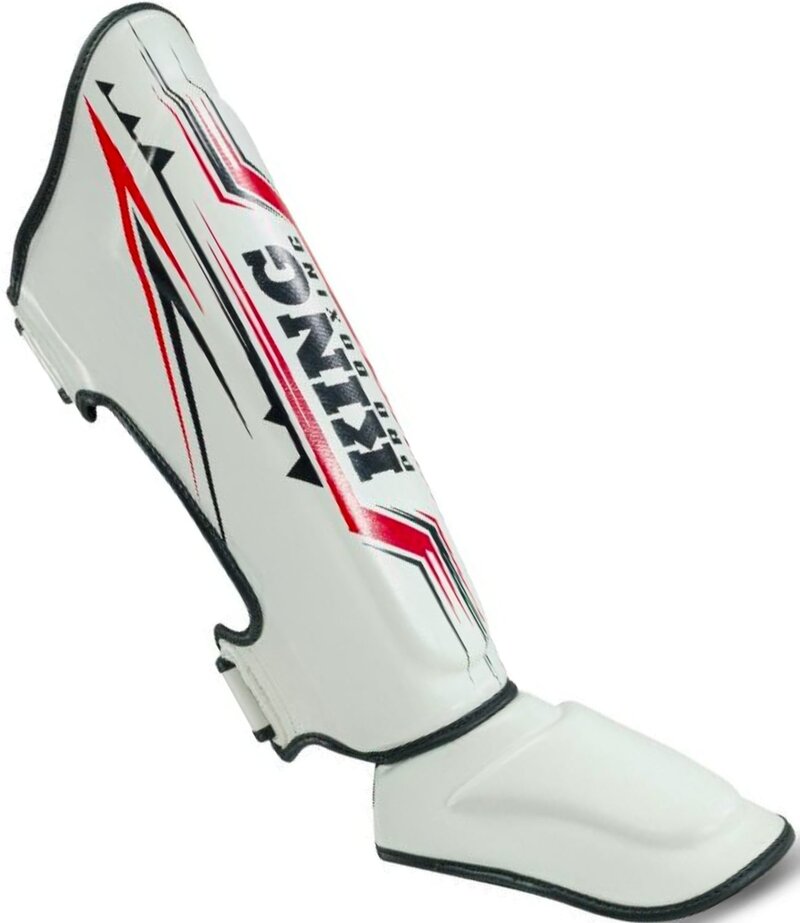 King Pro Boxing King Pro Boxing Shinguards KPB/SG Spartan 2 White