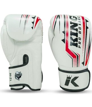 King Pro Boxing King Pro Boxing Boxhandschuhe KPB/BG Spartan 2 Leder weiß