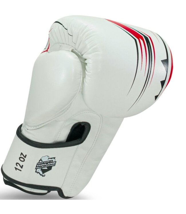 King Pro Boxing Boxhandschuhe KPB/BG Spartan 2 Leder weiß