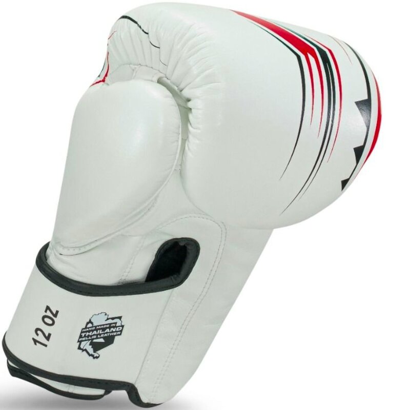 King Pro Boxing King Pro Boxing Boxing Gloves KPB/BG Spartan 2 Leather White