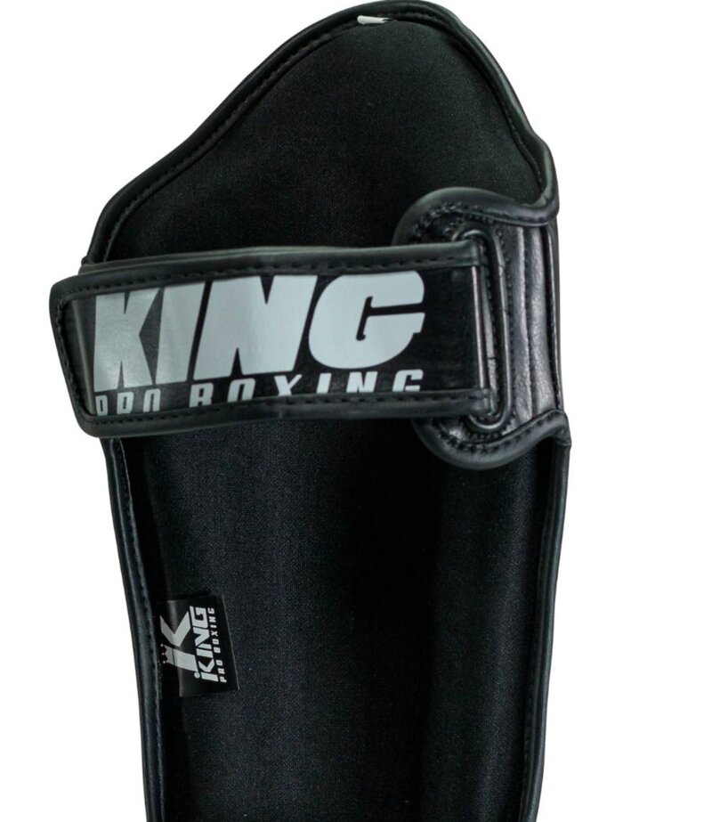 King Pro Boxing King Pro Boxing Shinguards KPB/SG Spartan 1 Black