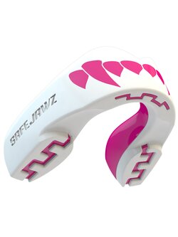 SAFEJAWZ SAFEJAWZ® Extro Series Fangz Mouthguard Dracula White Pink