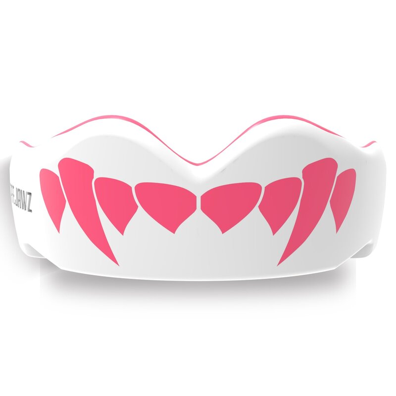 SAFEJAWZ SAFEJAWZ® Extro Series Fangz Gebitsbeschermer Dracula Wit Roze