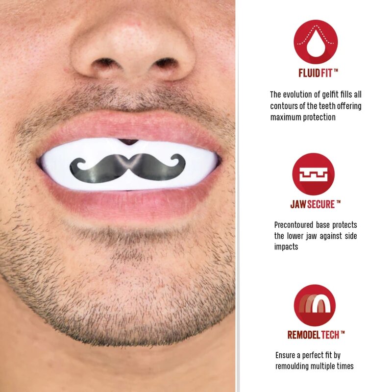 SAFEJAWZ SAFEJAWZ® Extro Series Mouthguard Moustache