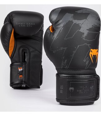 Venum Venum S47 Boxing Gloves Microfiber Black Orange Venum Venum S47 Boxing Gloves Microfiber Black Orange