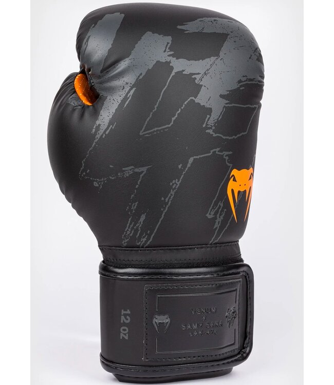 Venum S47 Boxing Gloves Microfiber Black Orange