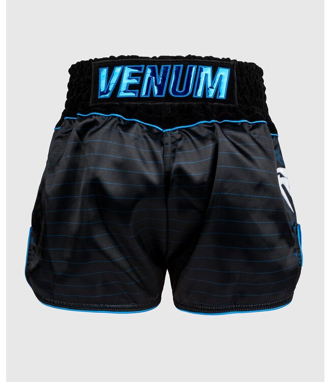 Venum Muay Thai Kickboxing Shorts Attack Black Blue