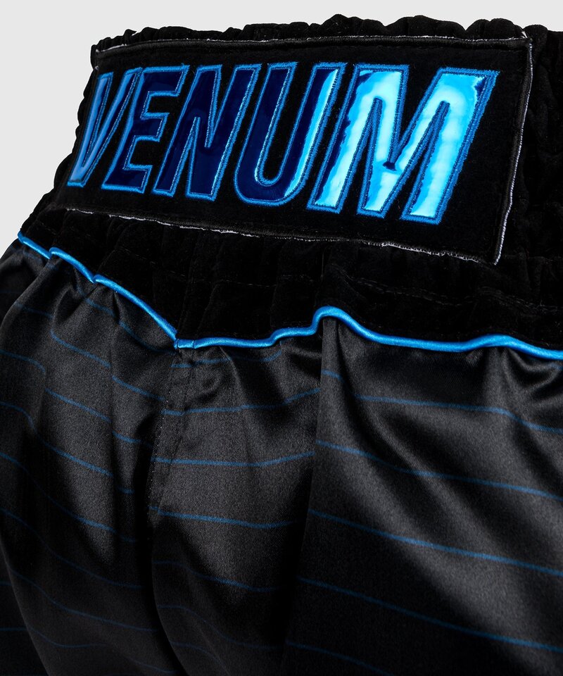 Venum Venum Muay Thai Kickboks Shorts Attack Zwart Blauw