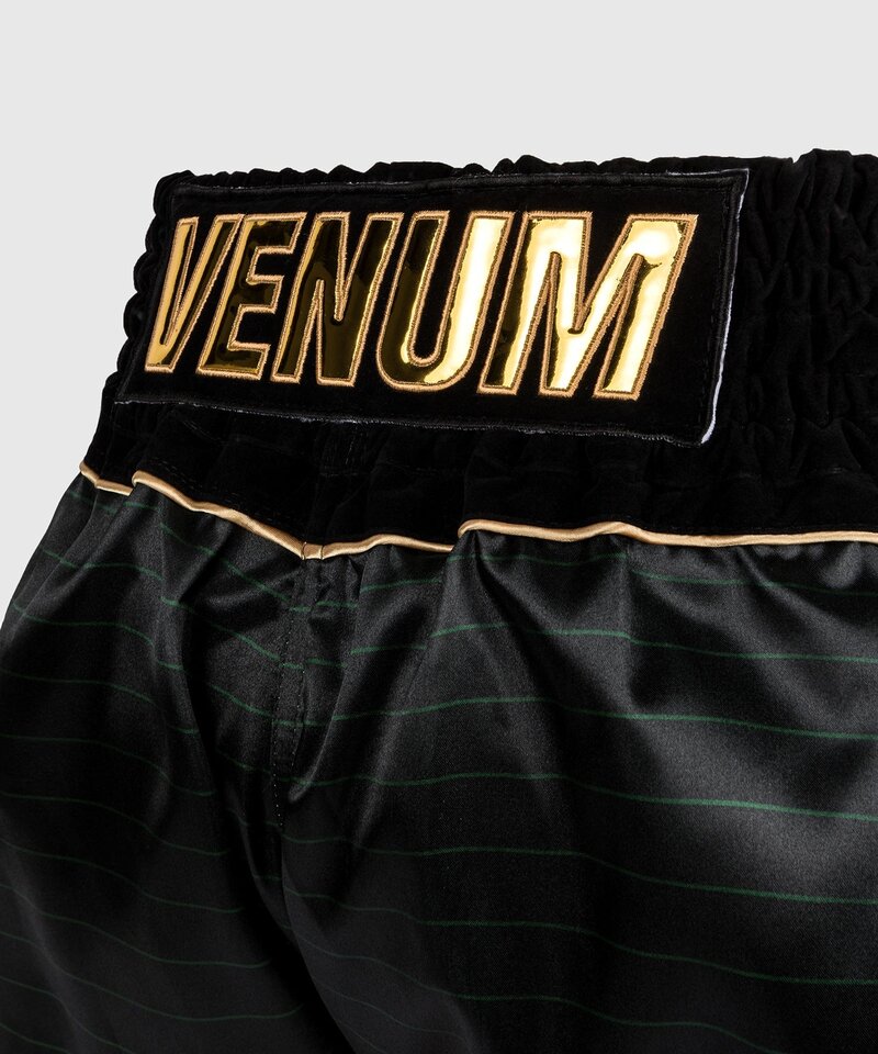 Venum Venum Muay Thai Kickboxing Shorts Attack Black Green