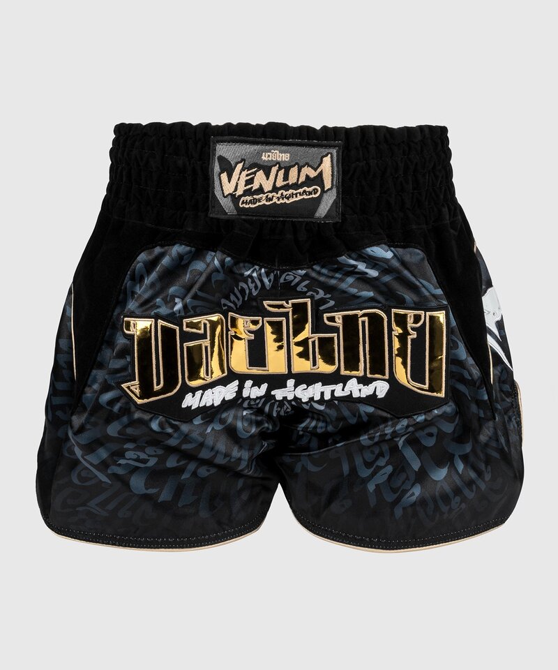 Venum Venum Muay Thai Kickboks Shorts Attack Zwart Grijs