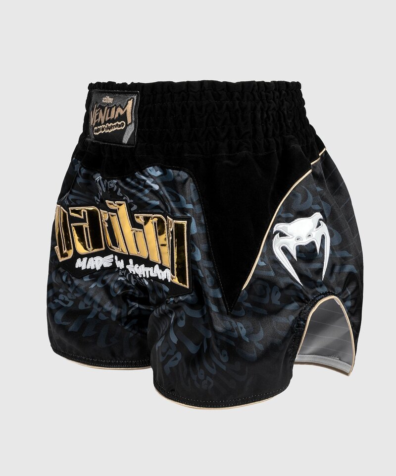 Venum Venum Muay Thai Kickboks Shorts Attack Zwart Grijs