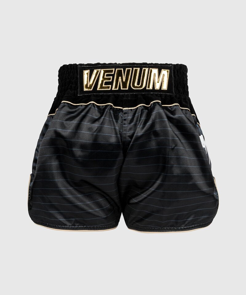 Venum Venum Muay Thai Kickboxen Shorts Attack Schwarz Grau