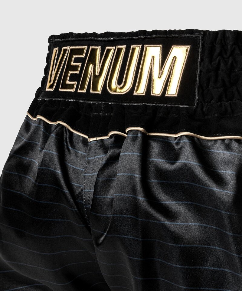 Venum Venum Muay Thai Kickboxing Shorts Attack Black Grey