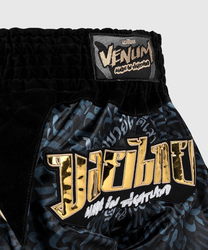 Venum Venum Muay Thai Kickboks Shorts Attack Zwart Grijs