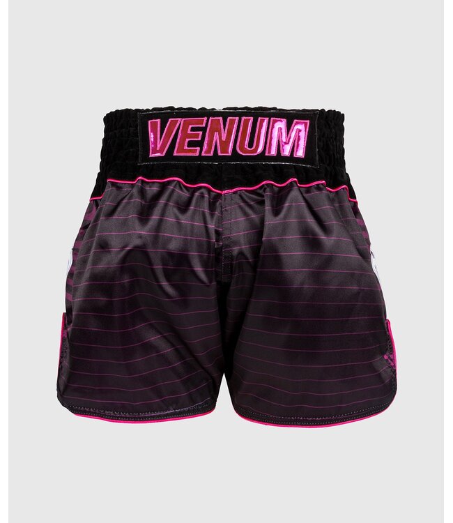 Venum Venum Muay Thai Kickboks Shorts Attack Zwart Roze